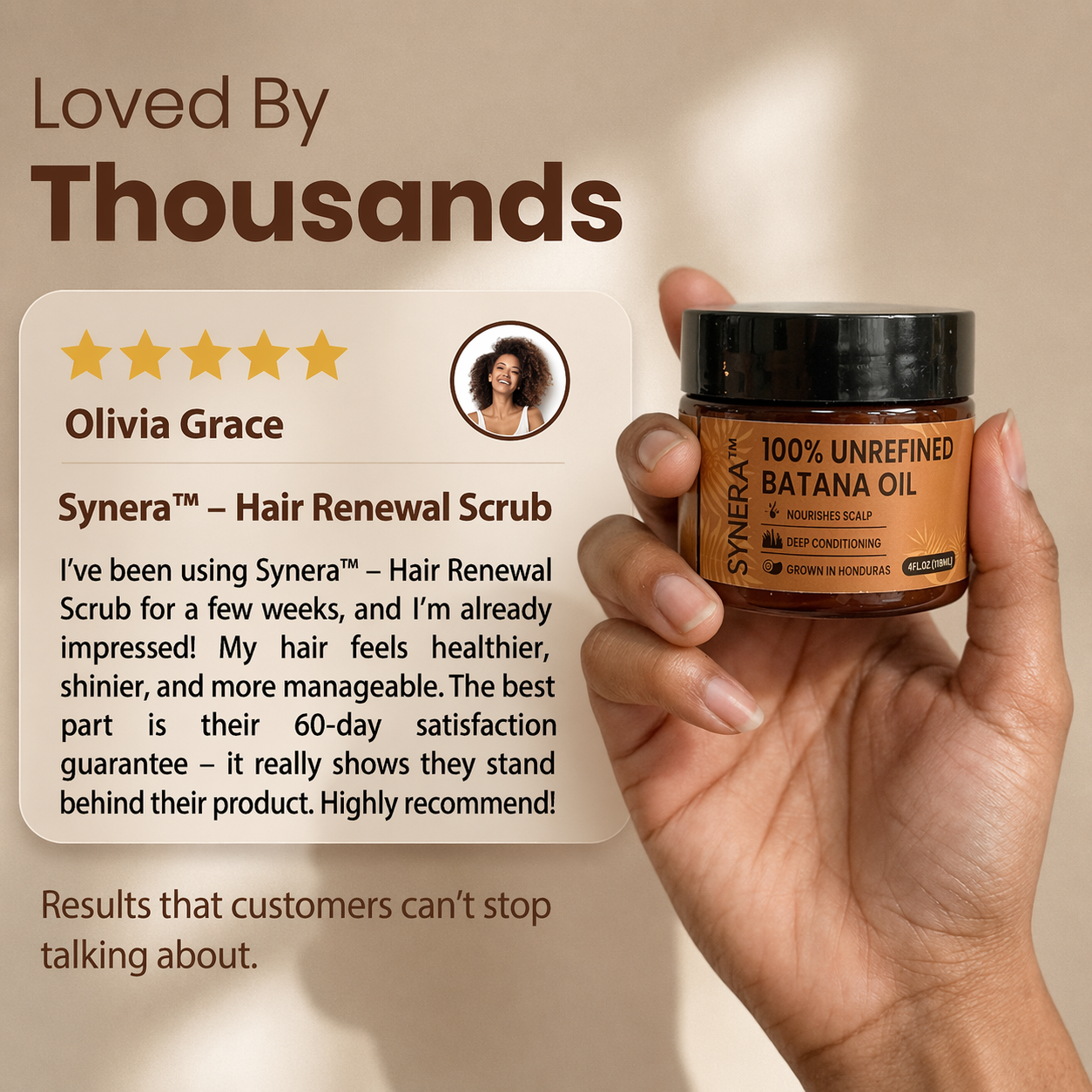 Synera™ – Hair Renewal Scrub