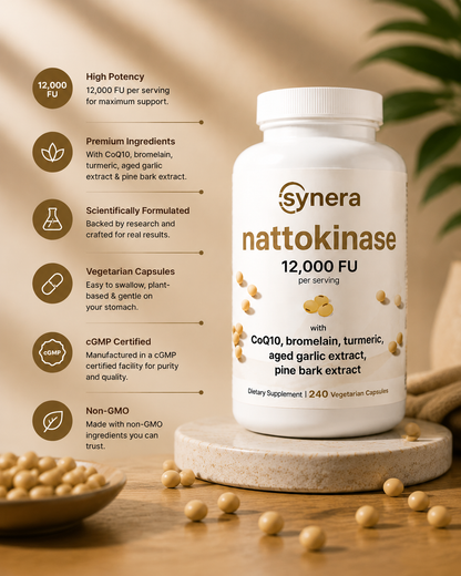 Synera™ Nattokinase 12000 FU
