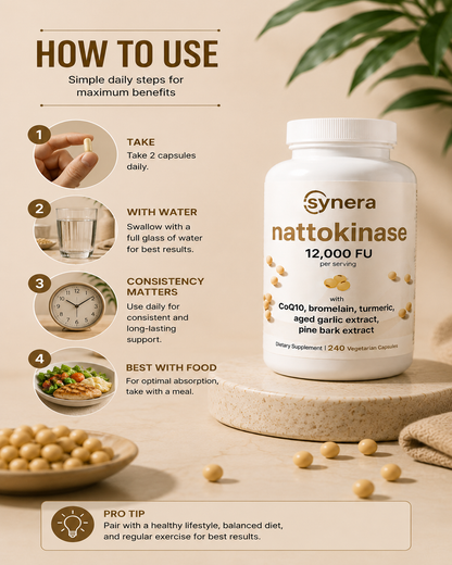 Synera™ Nattokinase 12000 FU