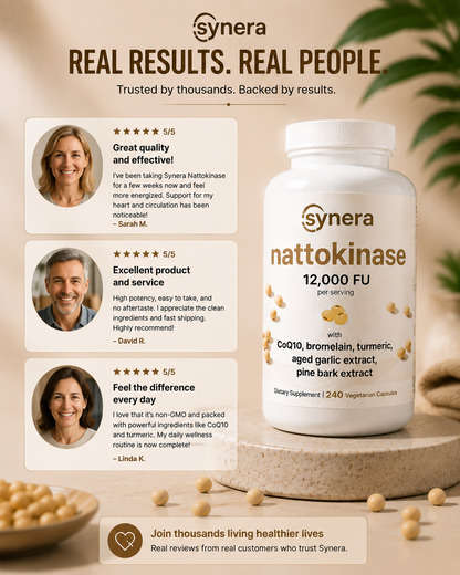 Synera™ Nattokinase 12000 FU