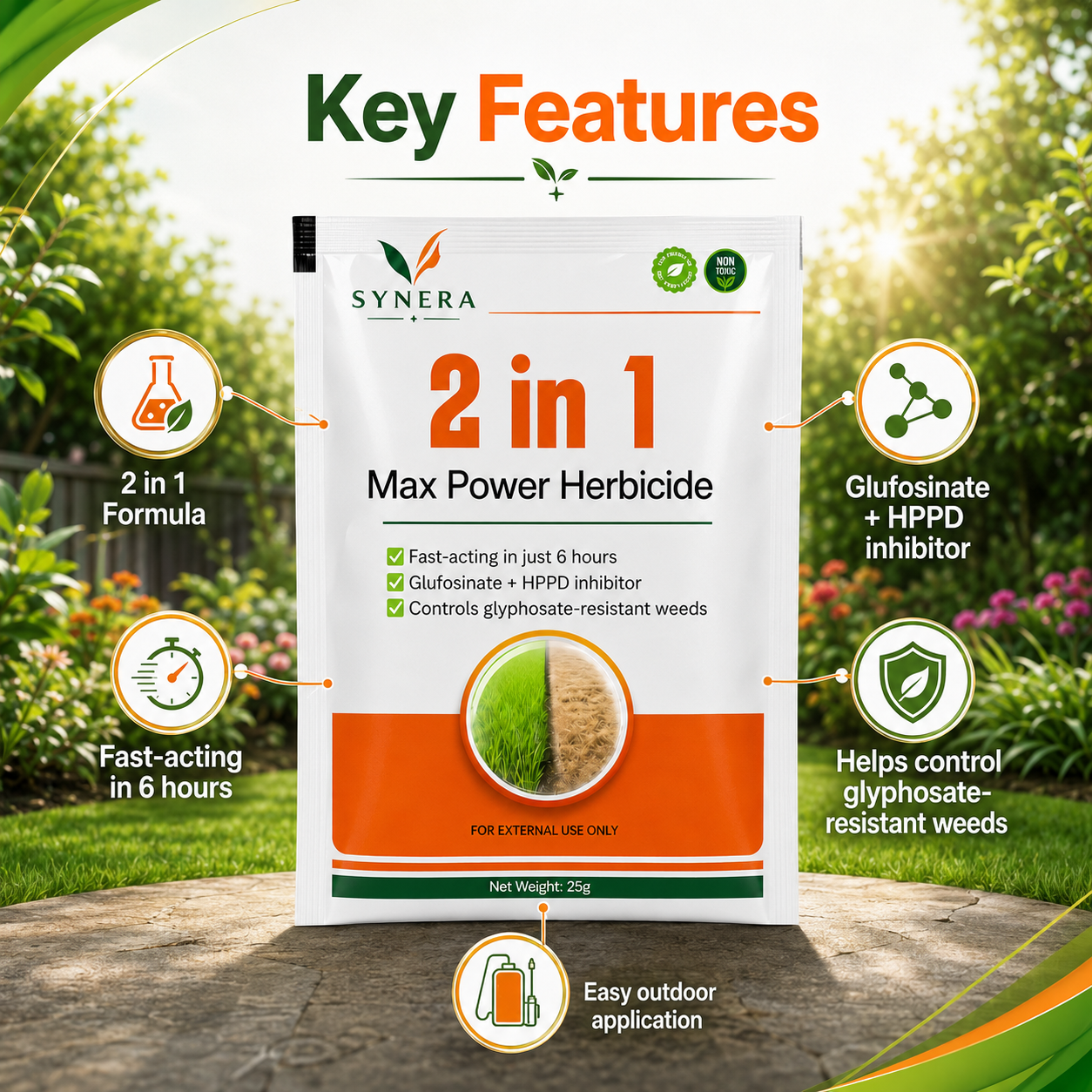Synera™ 2-in-1 Max Power Herbicide